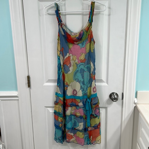 Never worn/with tags sleeveless dress.  Size medium. - Picture 1 of 4
